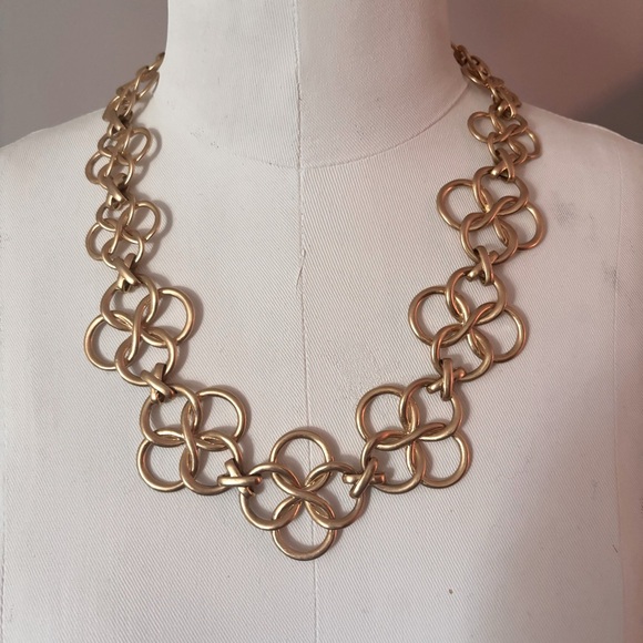 Stella & Dot Crosby Gold Link Necklace - Picture 1 of 4